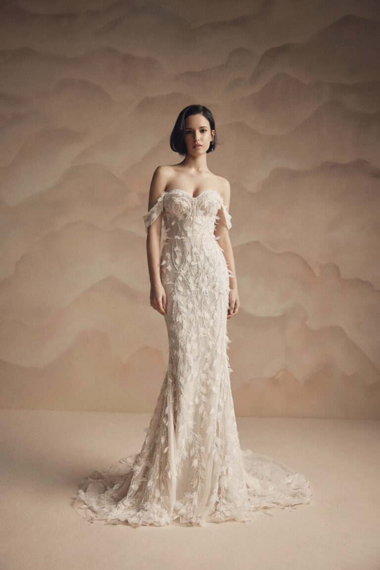 Sirena model vjenčanice sa srcastim izrezom na korsetu